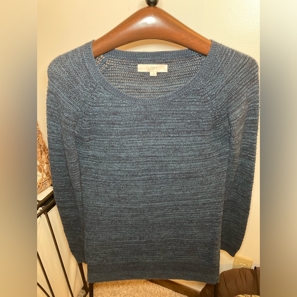 Blue sweater